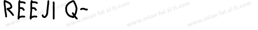 reeji q字体转换